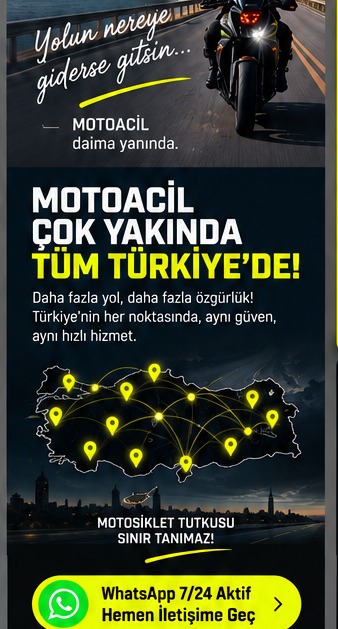 MOTOACİL Türkiye geneli
